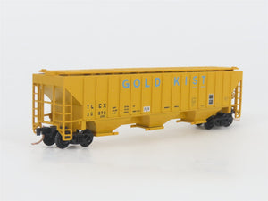 N Scale Red Caboose RN-15420 TLCX Gold Kist 3-Bay Covered Hopper #30870