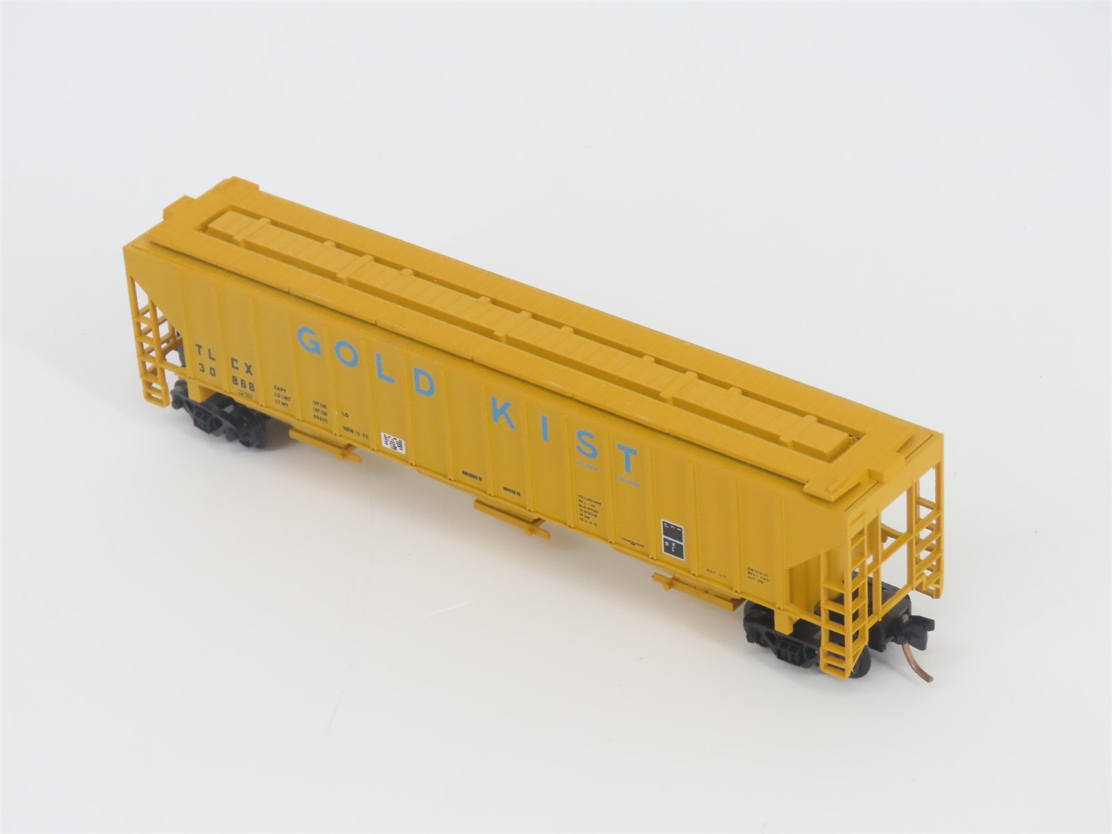 N Scale Red Caboose RN-15420-3 TLCX Gold Kist 3-Bay Covered Hopper #30868