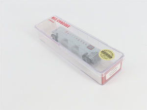 N Scale Red Caboose RM-25436-4 CB&Q Burlington Route 3-Bay Hopper #184658