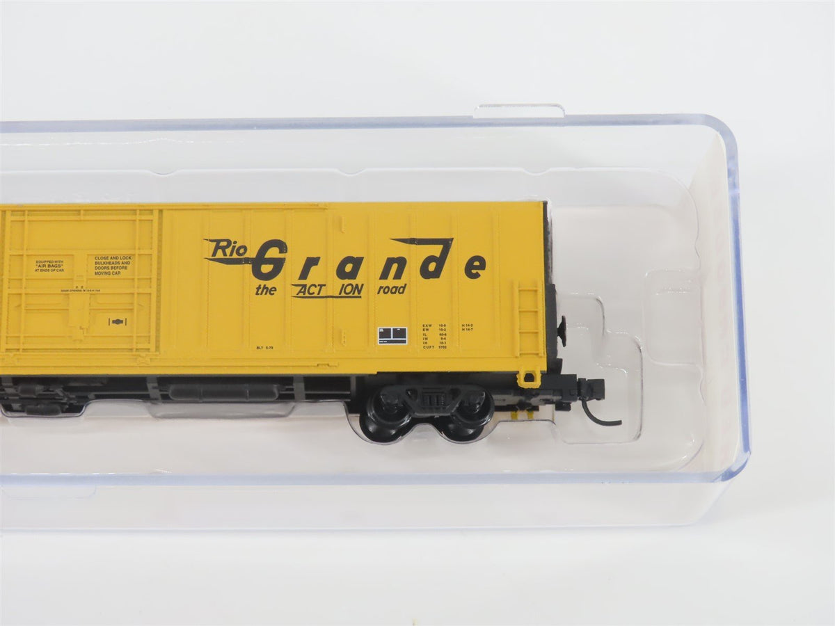 N Scale Red Caboose RN-17205 D&amp;RGW Rio Grande 62&#39; Insulated Box Car #50606