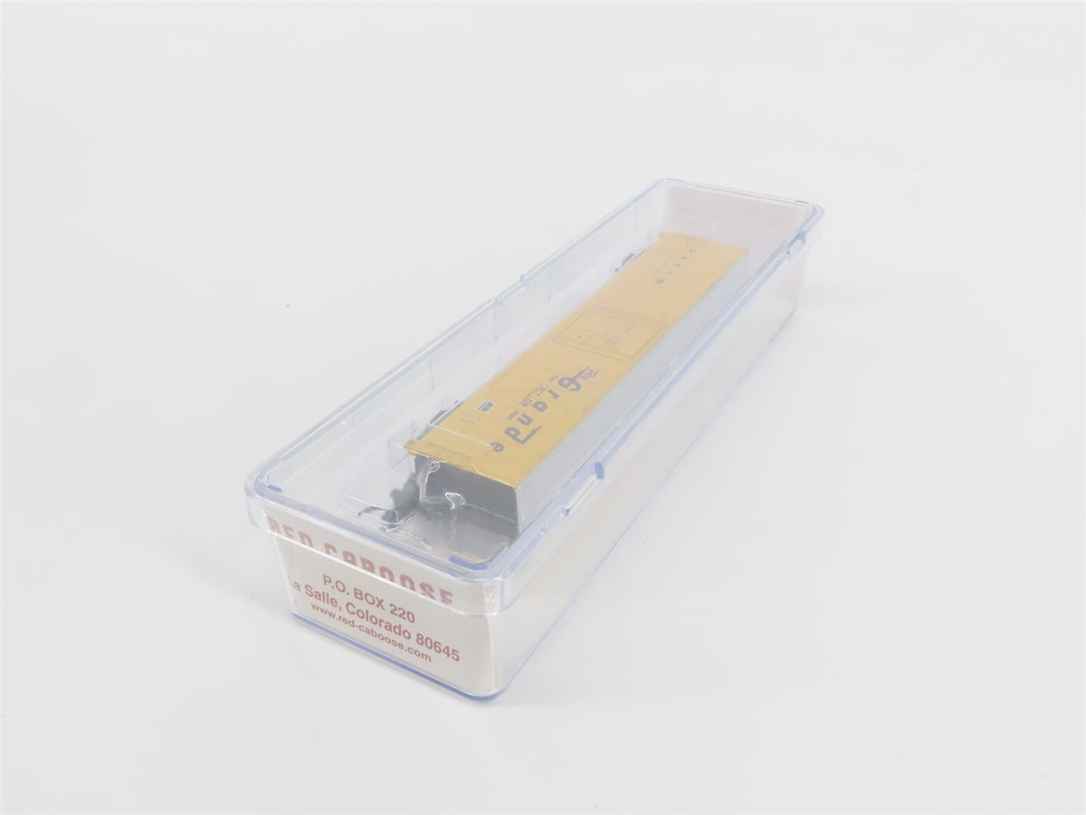 N Scale Red Caboose RN-17205 D&amp;RGW Rio Grande 62&#39; Insulated Box Car #50606