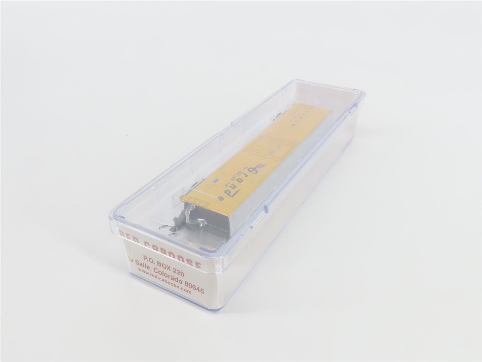 N Scale Red Caboose RN-17205 D&RGW Rio Grande 62' Insulated Box Car #50606