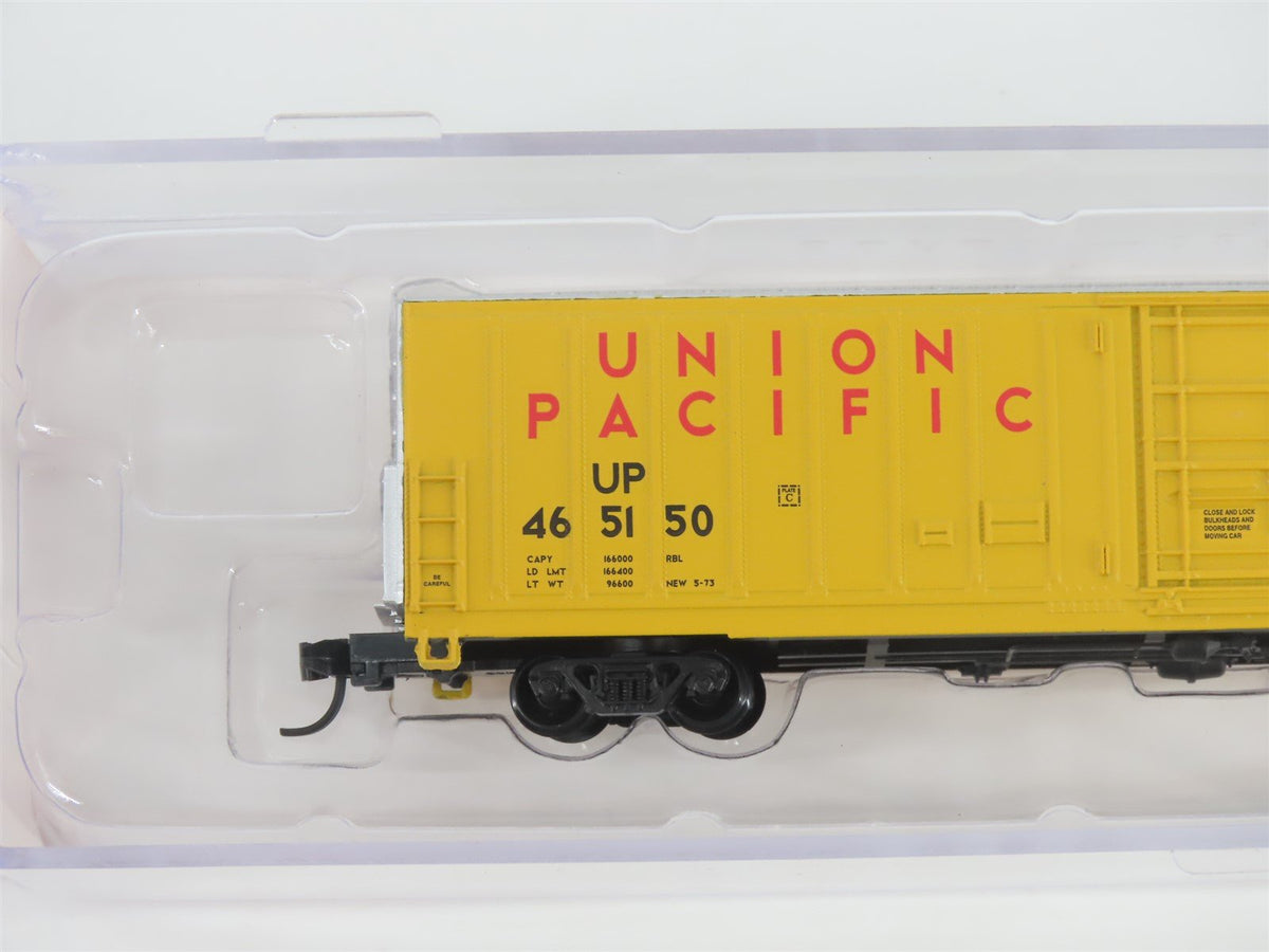 N Scale Red Caboose RN-17217 UP Union Pacific 62&#39; Insulated Box Car #465150