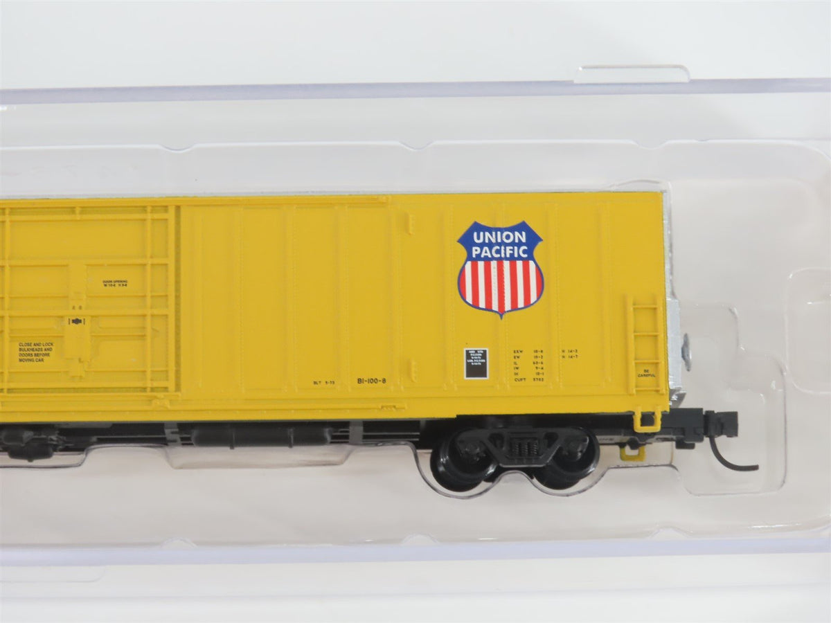 N Scale Red Caboose RN-17217 UP Union Pacific 62&#39; Insulated Box Car #465150