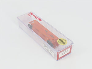 N Scale Red Caboose RM-25210-17 D&RGW Rio Grande 3-Bay Covered Hopper #15626