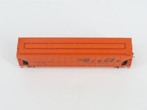 N Scale Red Caboose RM-25210-18 D&RGW Rio Grande 3-Bay Covered Hopper #15629