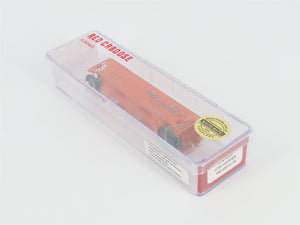 N Scale Red Caboose RM-25210-18 D&RGW Rio Grande 3-Bay Covered Hopper #15629