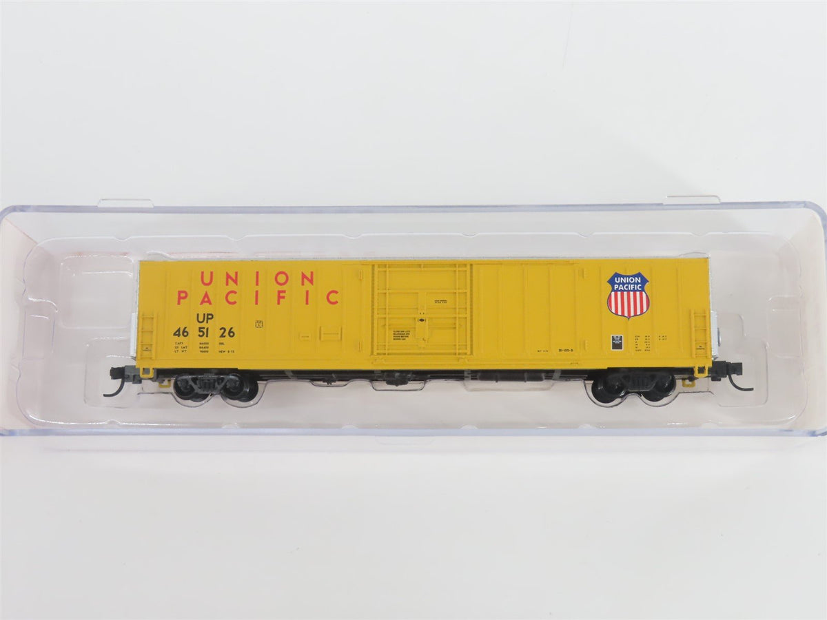 N Scale Red Caboose RN-17217 UP Union Pacific 62&#39; Insulated Box Car #465126