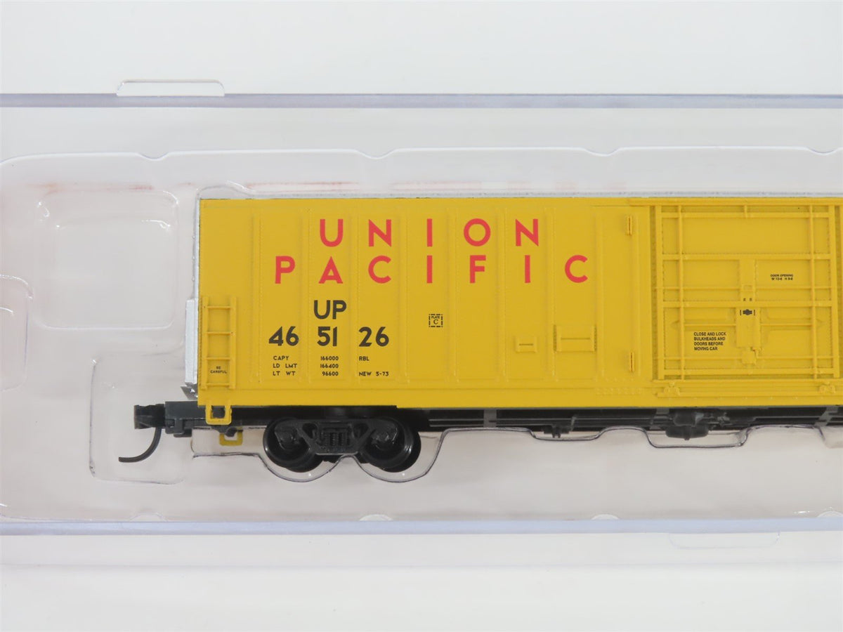 N Scale Red Caboose RN-17217 UP Union Pacific 62&#39; Insulated Box Car #465126