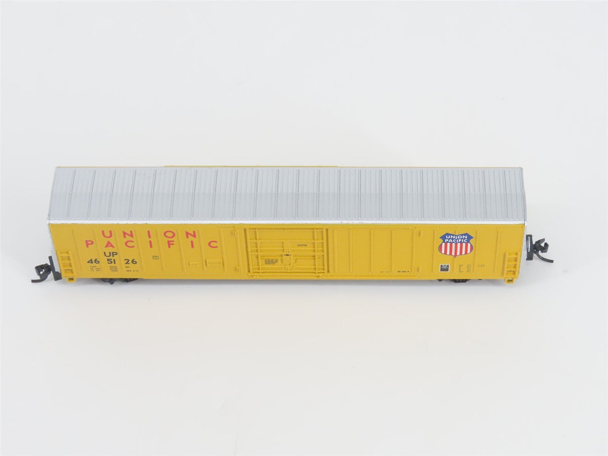 N Scale Red Caboose RN-17217 UP Union Pacific 62&#39; Insulated Box Car #465126
