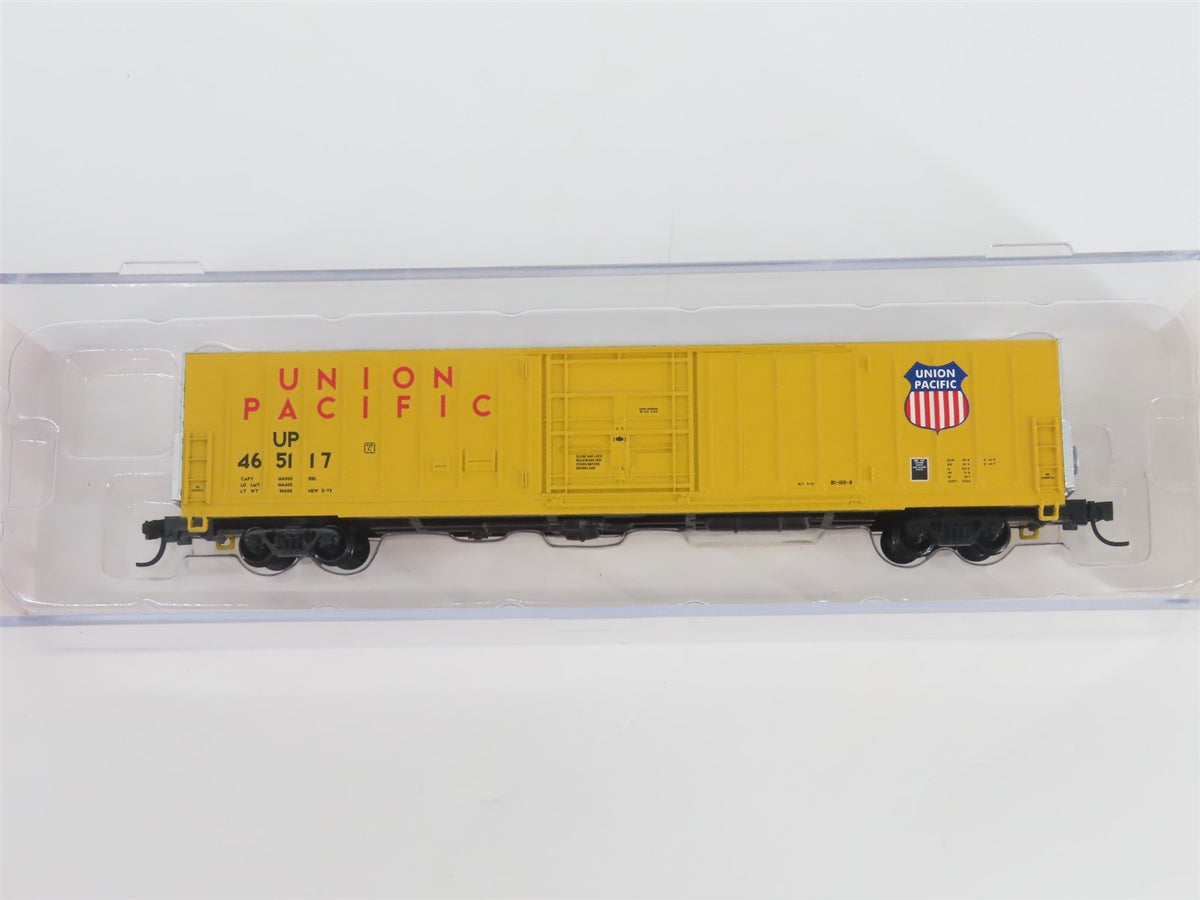 N Scale Red Caboose RN-17217 UP Union Pacific 62&#39; Insulated Box Car #465117