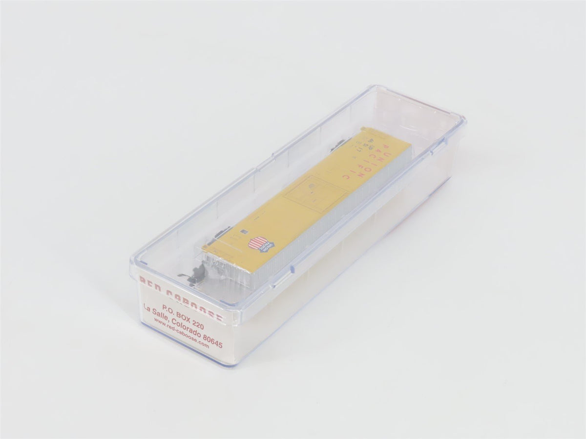 N Scale Red Caboose RN-17217 UP Union Pacific 62&#39; Insulated Box Car #465117