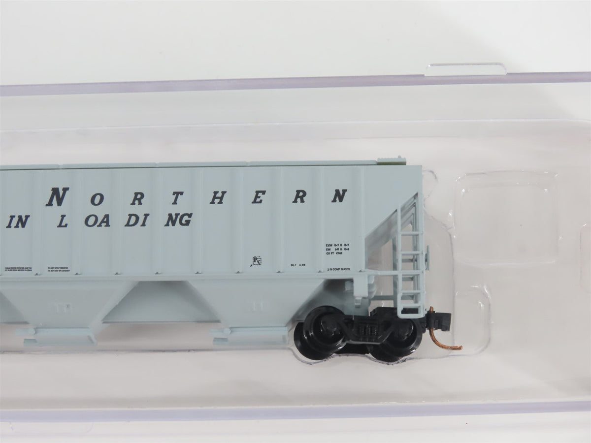 N Scale Red Caboose RM-25410-2 GN Great Northern 3-Bay Covered Hopper #171511