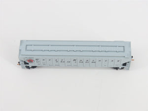 N Scale Red Caboose RM-25410-2 GN Great Northern 3-Bay Covered Hopper #171511