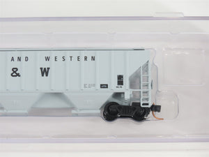 N Scale Red Caboose RM-25428-5 N&W Norfolk & Western 3-Bay Hopper #176688
