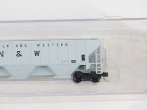 N Scale Red Caboose RM-25428-4 N&W Norfolk & Western 3-Bay Hopper #176673