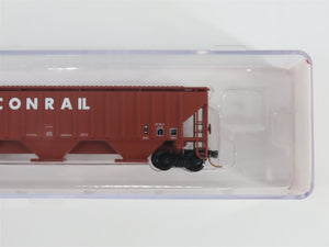 N Scale Red Caboose RM-25642-8 CR Conrail 3-Bay Covered Hopper #890737