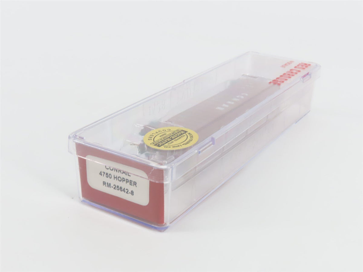 N Scale Red Caboose RM-25642-8 CR Conrail 3-Bay Covered Hopper #890737
