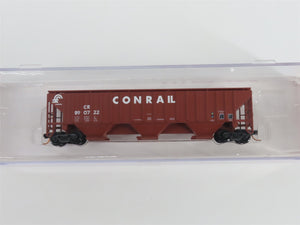 N Scale Red Caboose RM-25642-6 CR Conrail 3-Bay Covered Hopper #890722