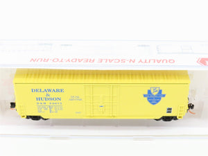 N Scale Roundhouse 82016 D&H Delaware Hudson 50' Hi-Cube Boxcar #24675 UPGRADED