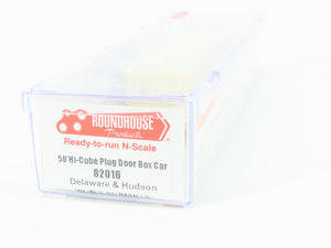 N Scale Roundhouse 82016 D&H Delaware Hudson 50' Hi-Cube Boxcar #24675 UPGRADED