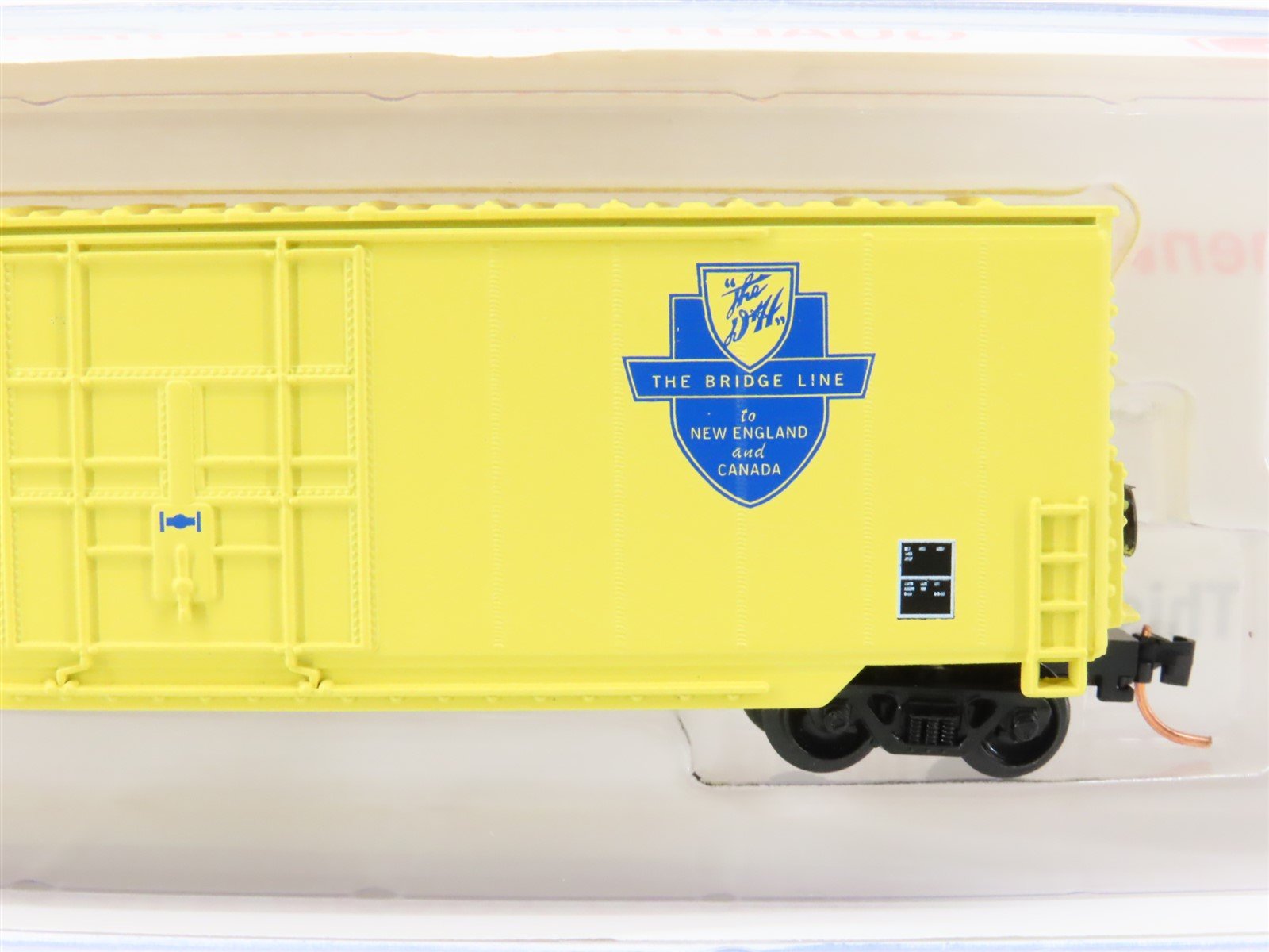 N Scale Roundhouse 82016 D&H Delaware Hudson 50' Hi-Cube Boxcar #24672 UPGRADED