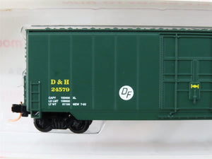 N Scale Roundhouse 82017 D&H Delaware Hudson 50' Hi-Cube Boxcar #24579 UPGRADED