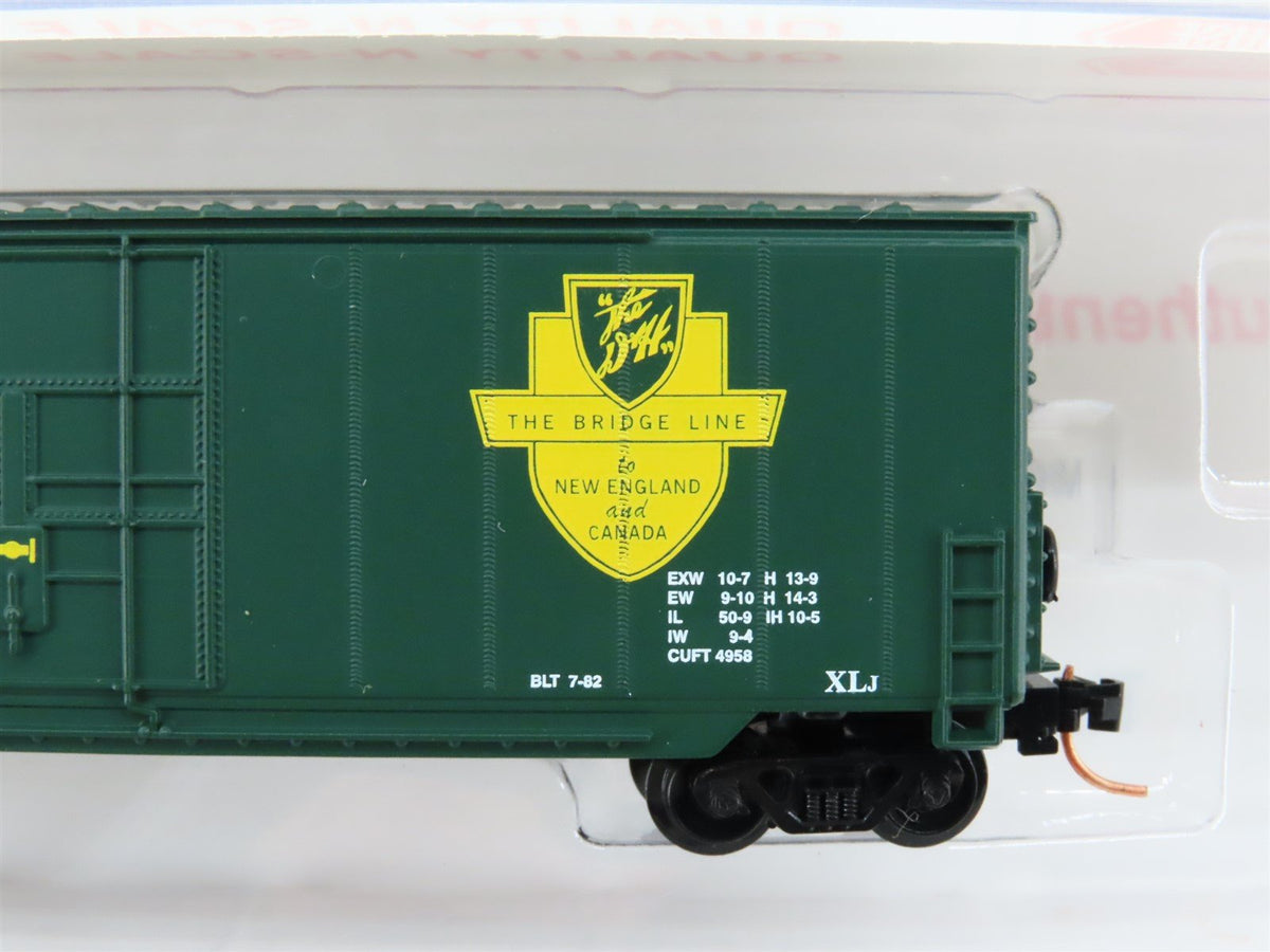 N Scale Roundhouse 82017 D&amp;H Delaware Hudson 50&#39; Hi-Cube Boxcar #24579 UPGRADED