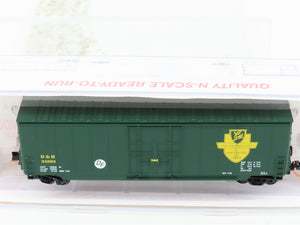 N Scale Roundhouse 82017 D&H Delaware Hudson 50' Hi-Cube Boxcar #24579 UPGRADED