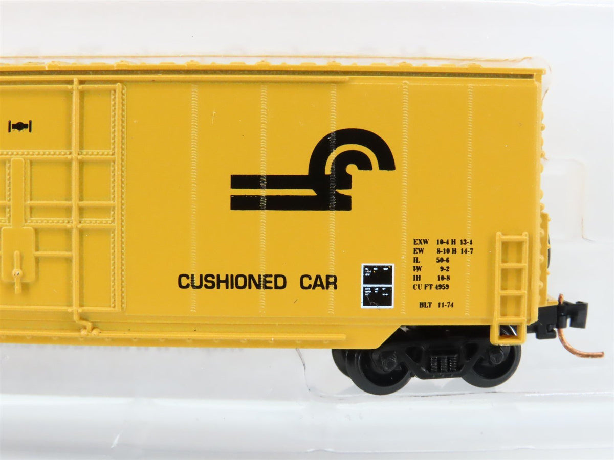 N Scale Roundhouse 82018 CR Conrail 50&#39; Hi Cube PD Boxcar #360606 UPGRADED