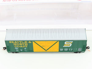 N Scale Roundhouse 82804 SNCT Seattle & North Coast 50' Boxcar #1221 UPGRADED
