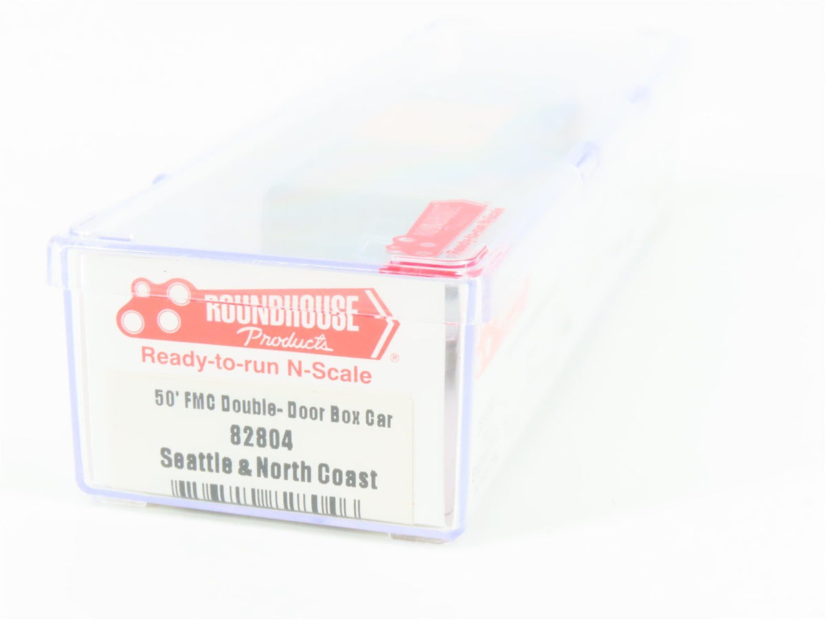 N Scale Roundhouse 82804 SNCT Seattle &amp; North Coast 50&#39; Boxcar #1221 UPGRADED