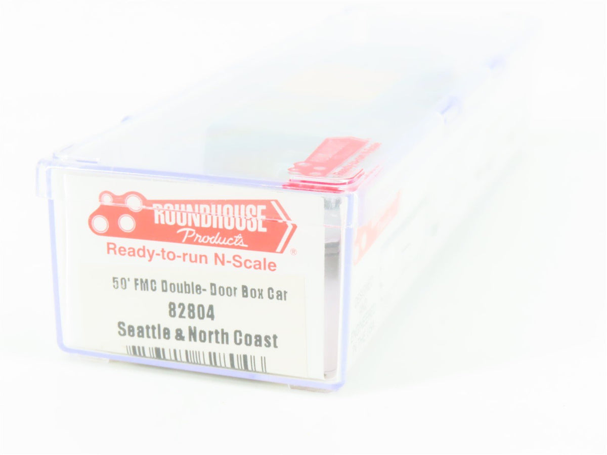 N Scale Roundhouse 82804 SNCT Seattle &amp; North Coast 50&#39; Boxcar #1221 UPGRADED
