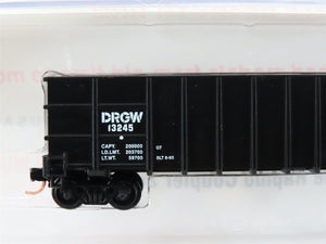 N Roundhouse 81002 DRGW Rio Grande 50' Thrall Hi-Side Gondola #13245 UPGRADED