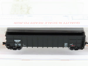 N Roundhouse 81002 DRGW Rio Grande 50' Thrall Hi-Side Gondola #13312 UPGRADED