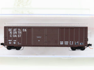 N Scale Roundhouse 82805 SNCT Seattle & North Coast 50' Boxcar #1193 UPGRADED