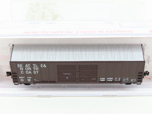 N Scale Roundhouse 82805 SNCT Seattle & North Coast 50' Boxcar #1193 UPGRADED