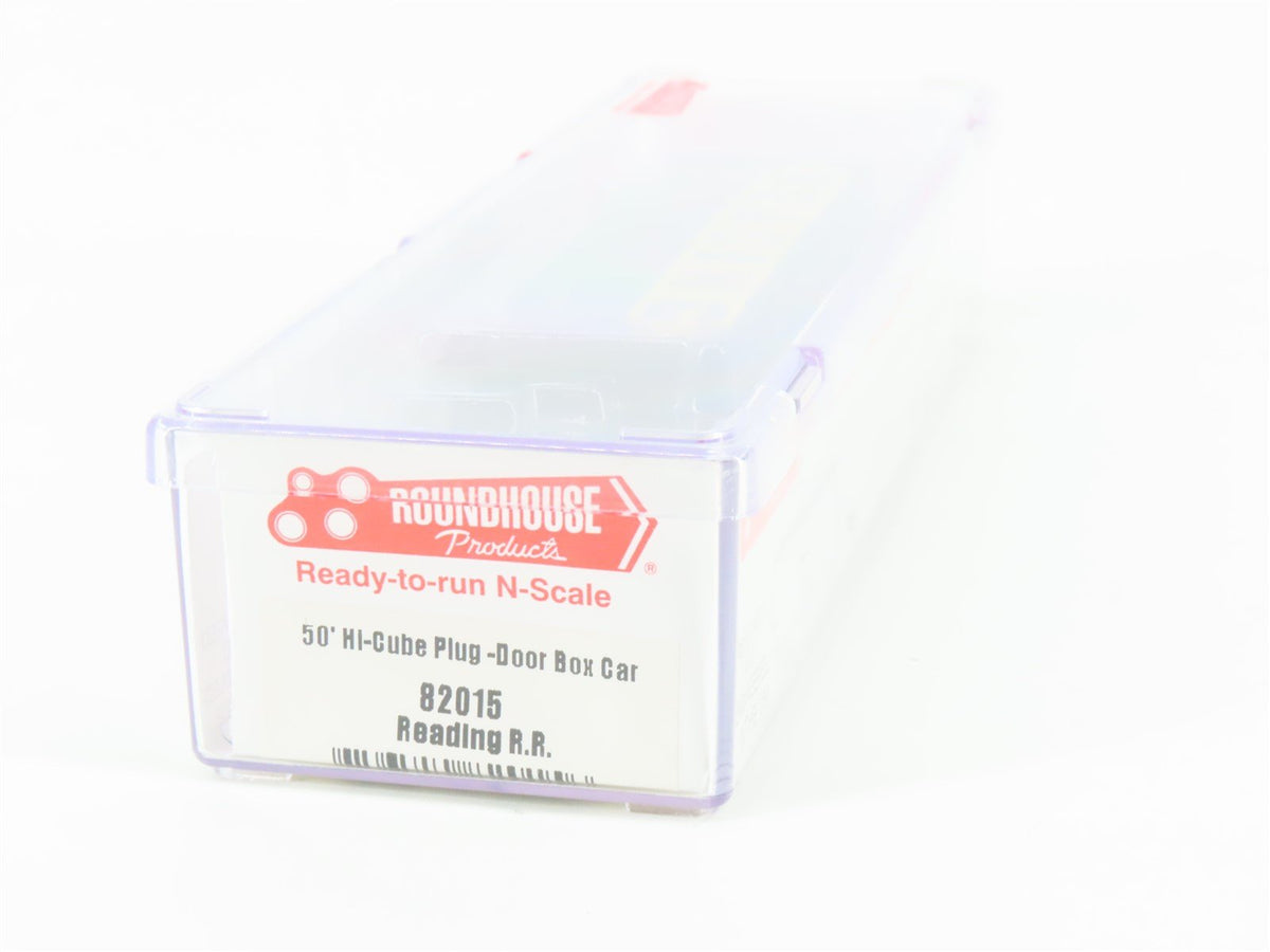 N Scale Roundhouse 82015 RDG Reading 50&#39; Hi-Cube Boxcar #17163 UPGRADED