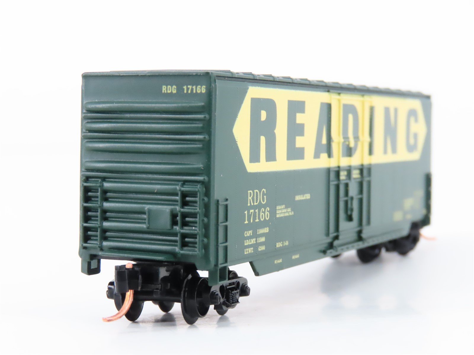 N Scale Roundhouse 82015 RDG Reading 50' Hi-Cube Boxcar #17163 UPGRADED