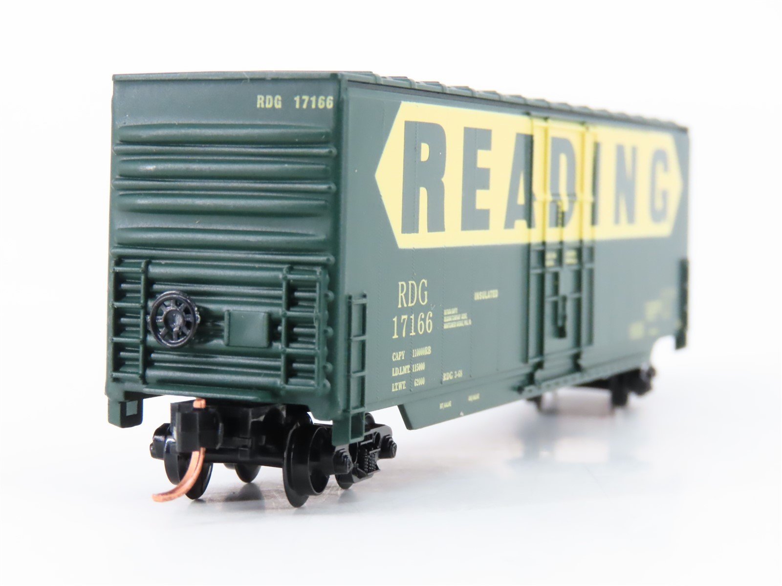 N Scale Roundhouse 82015 RDG Reading 50' Hi-Cube Boxcar #17163 UPGRADED