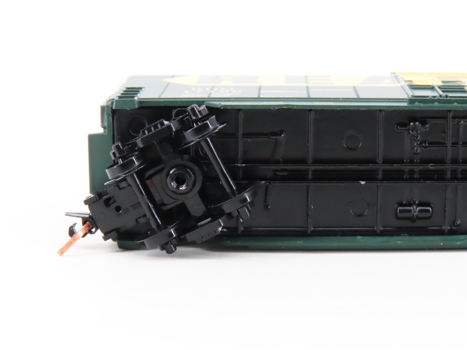 N Scale Roundhouse 82015 RDG Reading 50' Hi-Cube Boxcar #17163 UPGRADED