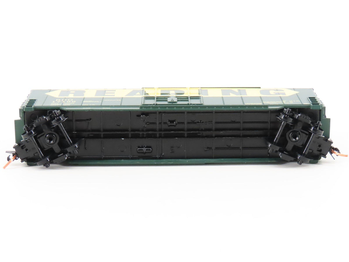 N Scale Roundhouse 82015 RDG Reading 50&#39; Hi-Cube Boxcar #17163 UPGRADED
