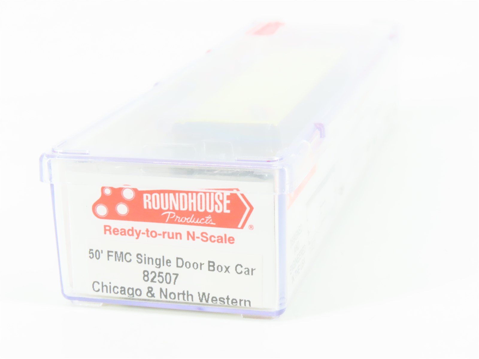 N Scale Roundhouse 82507 CNW Railway 50' FMC Single Door Boxcar #155238 UPGRADED