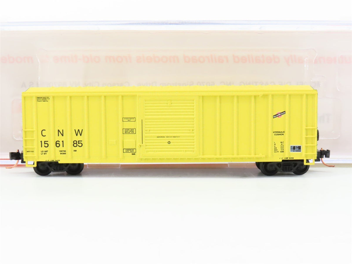 N Scale Roundhouse 82508 CNW Railway 50&#39; FMC Single Door Boxcar #156185 UPGRADED