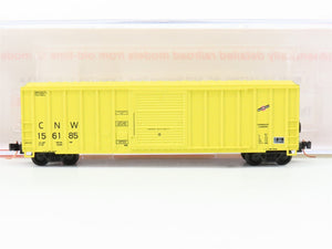 N Scale Roundhouse 82508 CNW Railway 50' FMC Single Door Boxcar #156185 UPGRADED
