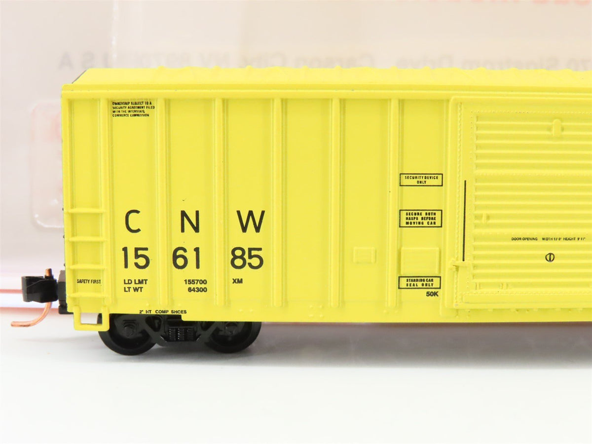 N Scale Roundhouse 82508 CNW Railway 50&#39; FMC Single Door Boxcar #156185 UPGRADED