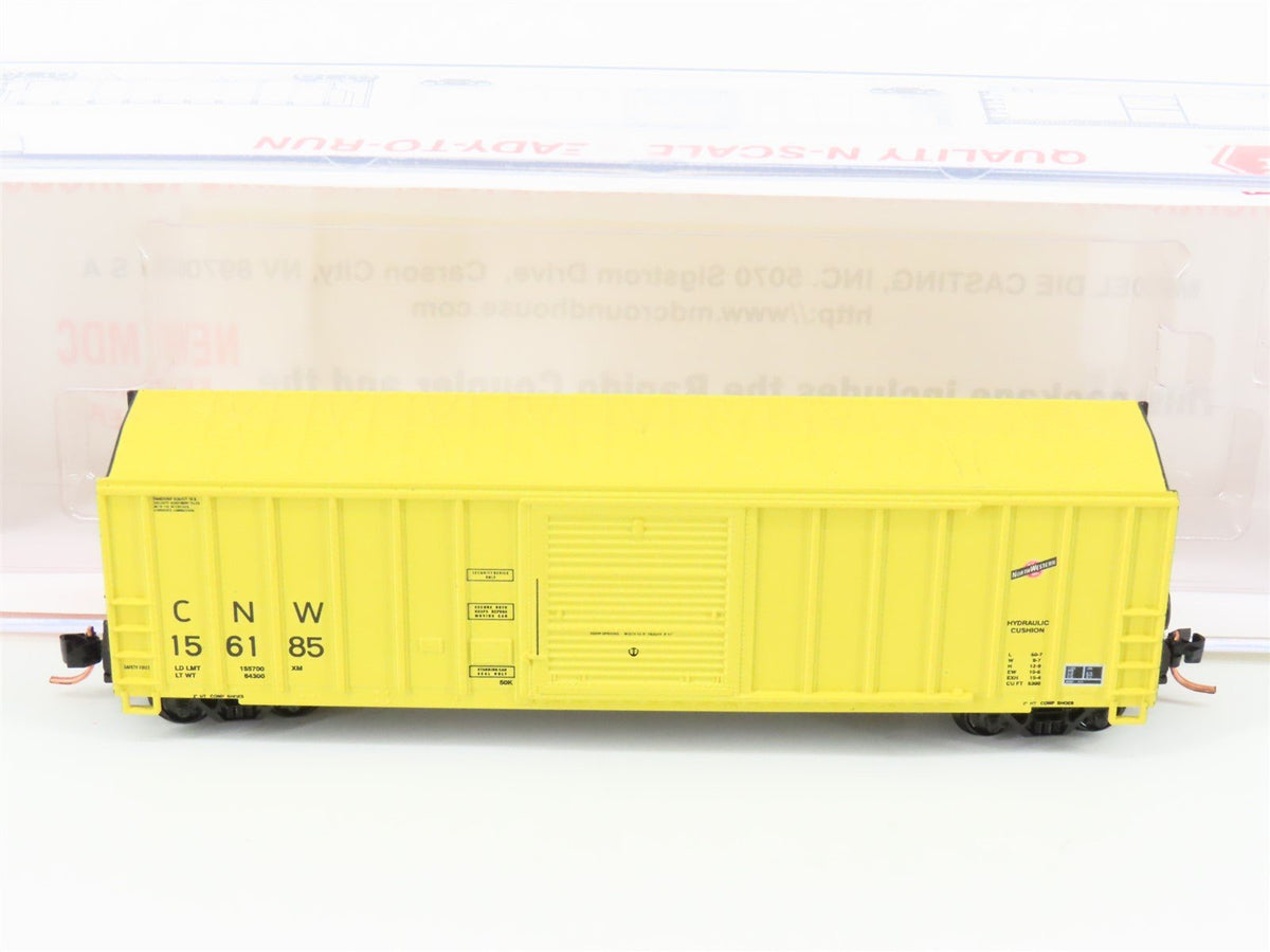 N Scale Roundhouse 82508 CNW Railway 50&#39; FMC Single Door Boxcar #156185 UPGRADED