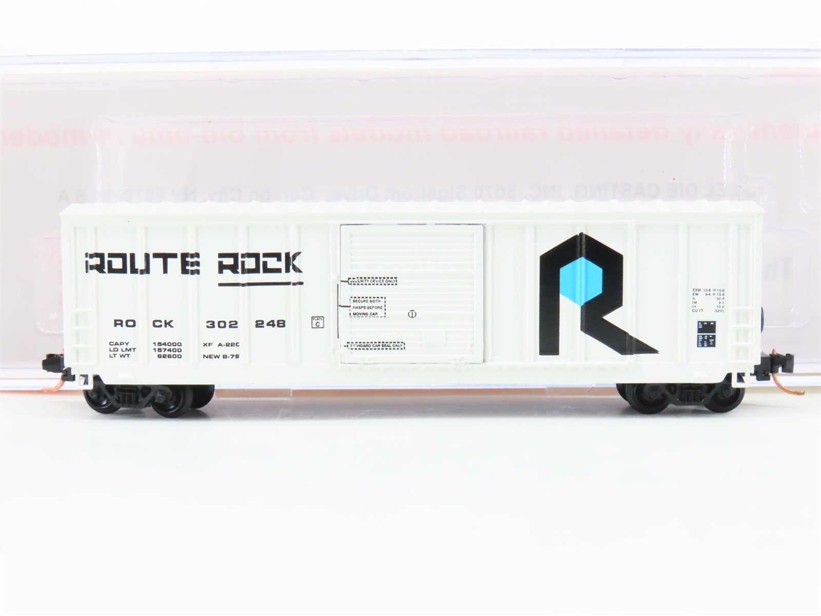 N Scale Roundhouse 81601 ROCK Rock Island 50' PS Boxcar #302248 UPGRADED