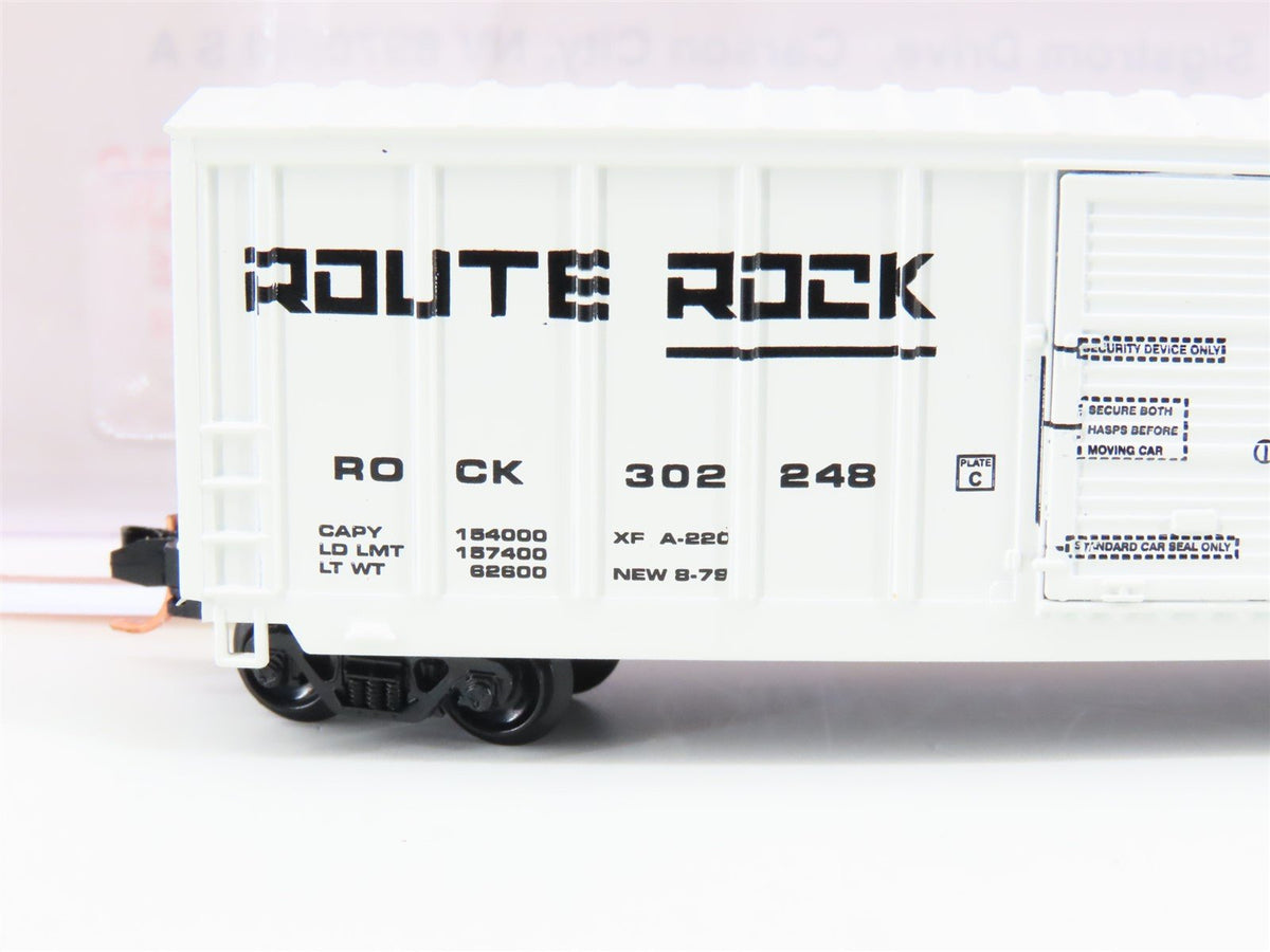 N Scale Roundhouse 81601 ROCK Rock Island 50&#39; PS Boxcar #302248 UPGRADED