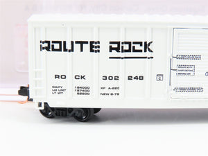 N Scale Roundhouse 81601 ROCK Rock Island 50' PS Boxcar #302248 UPGRADED